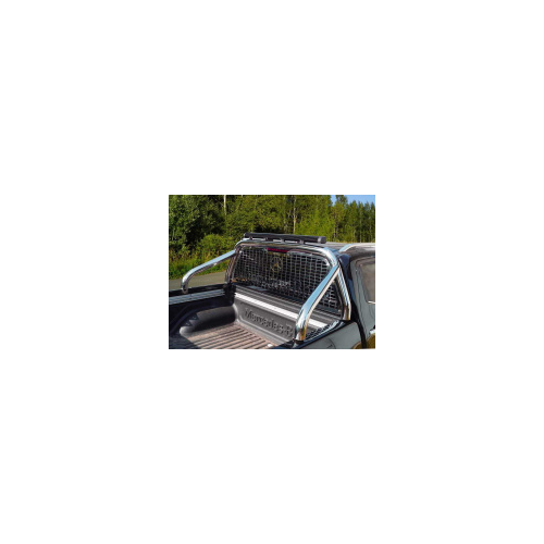 Защитный вкладыш кузова и заднего стекла со светодиодной фарой TCC MERXCL18-33 Mercedes-Benz X-Class 2018-
