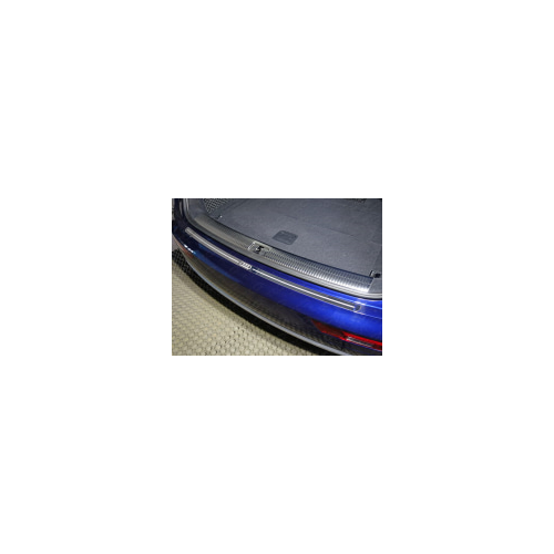 Накладка на задний бампер (лист зеркальный логотип audi) (без пневмоподвески) Компания ТСС AUDIQ517-16 Audi Q5 2017-