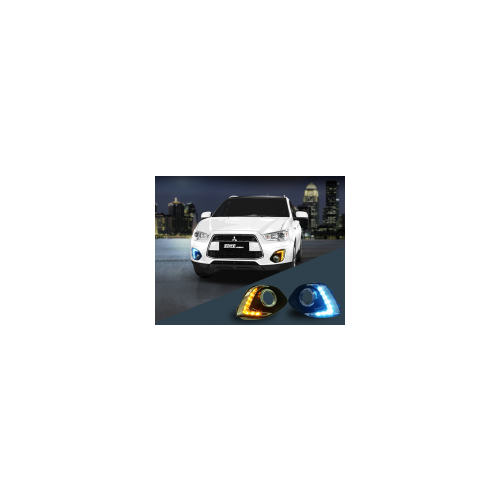 Дневные ходовые огни с функцией поворотника для Mitsubishi ASX 2012-2016