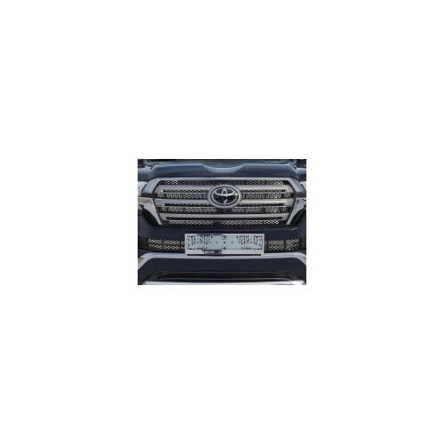 Решетка радиатора верхняя (лист) 2 шт (LC200 Executive) Компания ТСС TOYLC200EX16-04 Toyota Land Cruiser J200 2015-