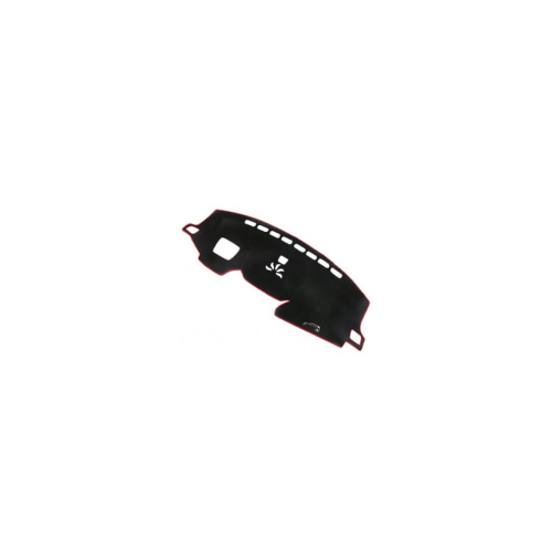 Солнцезащитная накладка на приборную панель (черный с красным) Honda CRV 2020-