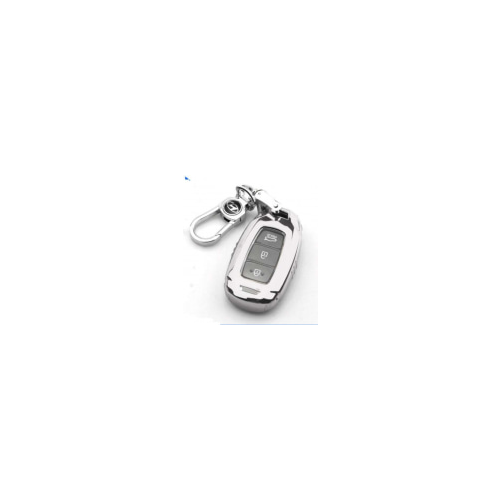 Чехол для ключа серебряный You Qiang QNG00107 для Hyundai Sonata (8G) DN8 2020-