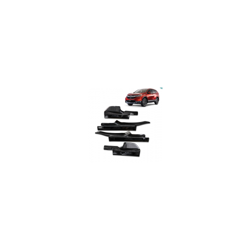 Накладки на пороги (черный) для Honda CRV 2017 -
