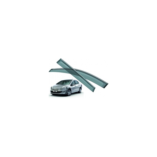 Дефлекторы боковых окон NOBLE для Peugeot 408 2012 -
