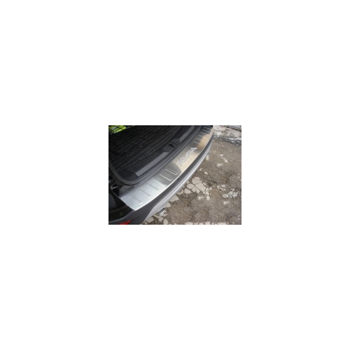 Накладка на задний бампер с загибом для Ford Kuga 2012 - 2016