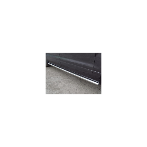 Боковые подножки, пороги труба 60,3 мм Компания ТСС HYUNH118-06 Hyundai H1 2017-