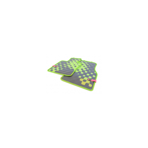 Коврики в салон передние Mini резина серо-зеленый 51472354158 Mini Cooper 2015-