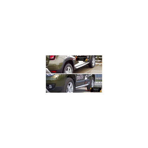 Расширители колесных арок с молдингами на двери Русская Артель Renault Duster 2015-