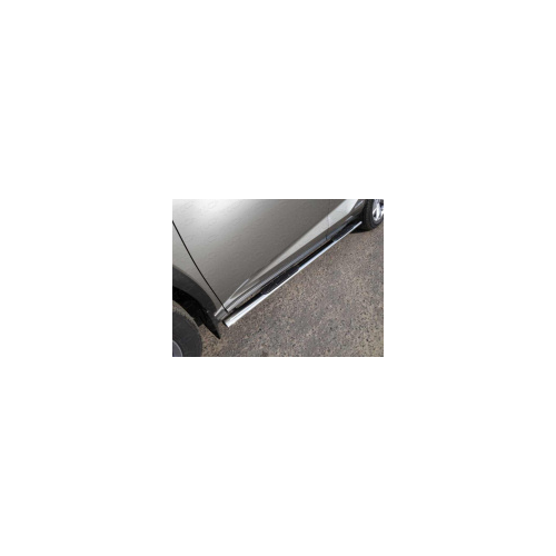 Пороги овальные с накладкой TCC LEXNX300H14-12 Lexus NX 2017