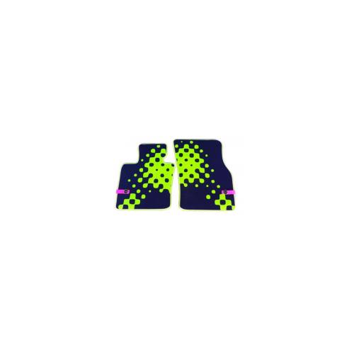 Коврики в салон передние Mini велюр зеленый 51472354170 Mini Cooper 2015-