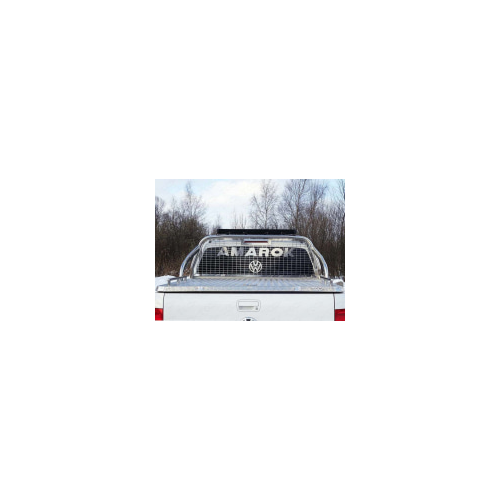 Защита кузова и заднего стекла со светодиодной фарой 75х42 мм (на крышку) Компания ТСС VWAMAR17-20 Volkswagen Amarok 2016-