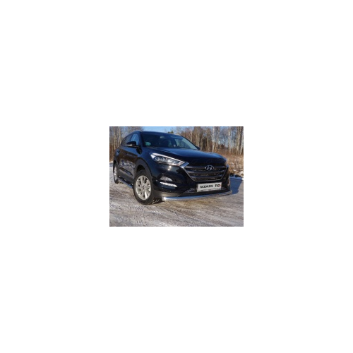 Защита передняя овальная TCC HYUNTUC15-24 для Hyundai Tucson (2015 - по н.в. )