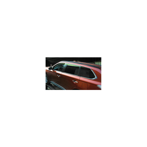Накладки на окна хромированные для Mitsubishi Outlander 3 (2011 - 2014)