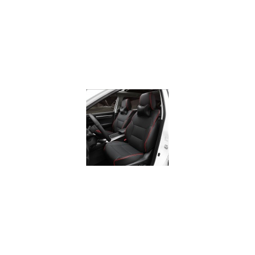 Накидки на сиденья (черный, коричневый) для Renault Koleos 2017 -