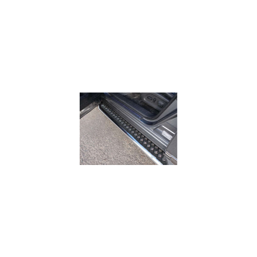 Боковые подножки, пороги с площадкой 60,3 мм Компания ТСС NISPAT14-13 Nissan Pathfinder 2014-