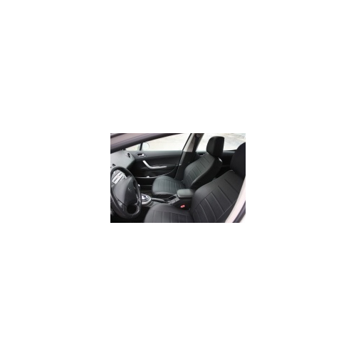 Чехлы на сиденья (экокожа) чёрный (Trend) Seintex 85742 для Ford Kuga 2017-