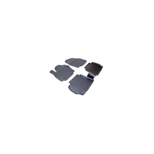 Коврики в салон (полиуретан, черные) Норпласт NPL-Po-22-30 Ford Mondeo 2008-2014