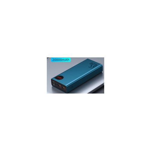 Внешнее зарядное устройство, голубое Baseus BASE00194