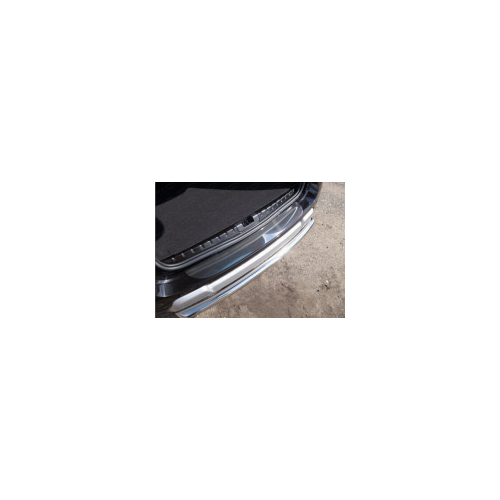 Накладка на задний бампер (лист зеркальный) Компания ТСС RENDUST15-22 Renault Duster 2015-
