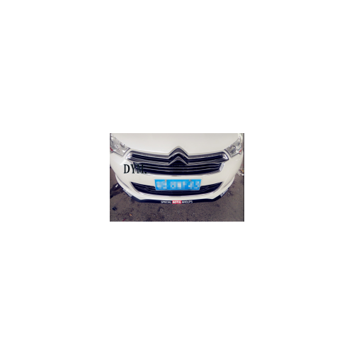Передняя губа для Citroen C4 Седан 2013 - 2016