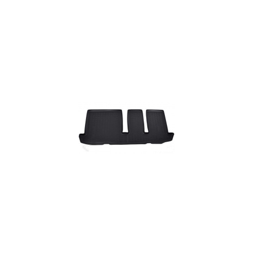 Коврики в салон (полиуретан, черные, 3 ряд) Норпласт NPA00-C61-455 Nissan Pathfinder R52 2014-