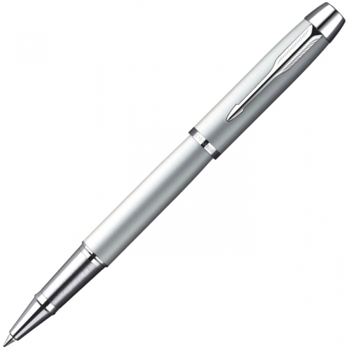 Ручка-роллер parker i.m. metal t221, silver chrome ct