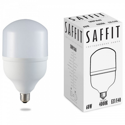 Лампа светодиодная Feron Saffit SBHP1060 E27-E40 220В 60Вт 4000K 55096