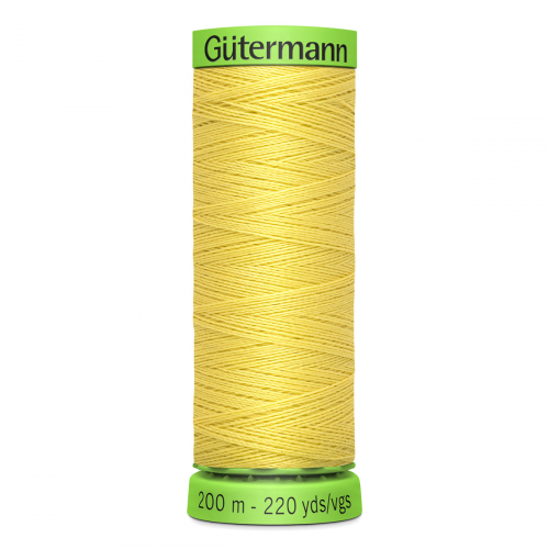 02 Нить Extra Fine 150/200 м для особо деликатных материалов, 100% полиэстер Gutermann 744581 (580 грушево-зеленый) Guetermann
