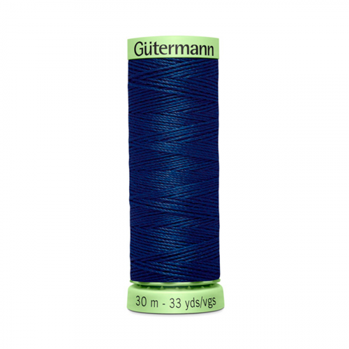 03 Нить Top Stitch 30/30 м для декоративной отстрочки, 100% полиэстер Gutermann 744506 (013 синий) Guetermann