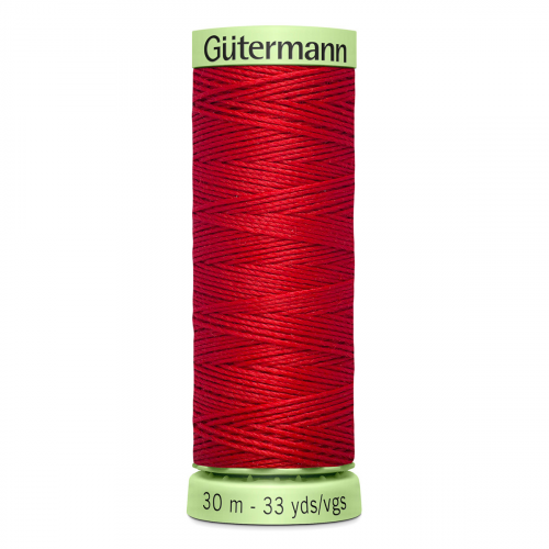 03 Нить Top Stitch 30/30 м для декоративной отстрочки, 100% полиэстер Gutermann 744506 (365 ярко-алый) Guetermann