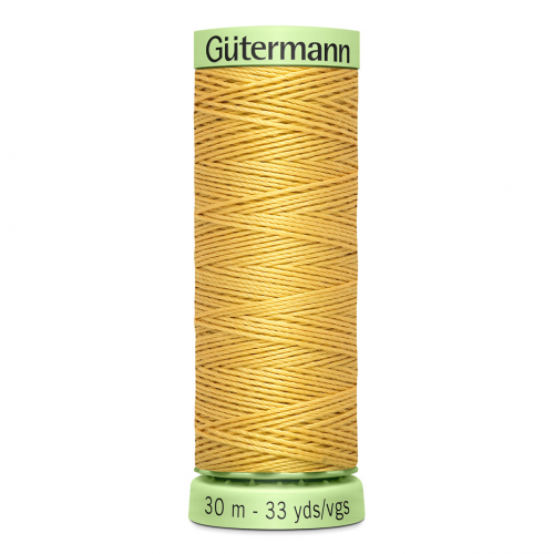 03 Нить Top Stitch 30/30 м для декоративной отстрочки, 100% полиэстер Gutermann 744506 (415 желтая охра) Guetermann