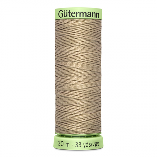 03 Нить Top Stitch 30/30 м для декоративной отстрочки, 100% полиэстер Gutermann 744506 (464 песочный) Guetermann