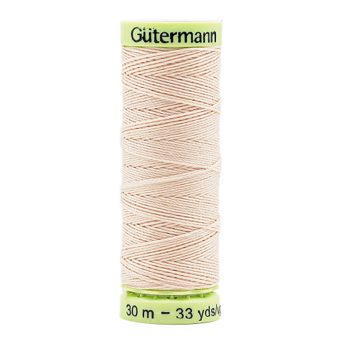 03 Нить Top Stitch 30/30 м для декоративной отстрочки, 100% полиэстер Gutermann 744506 (658 розовая карамель) Guetermann