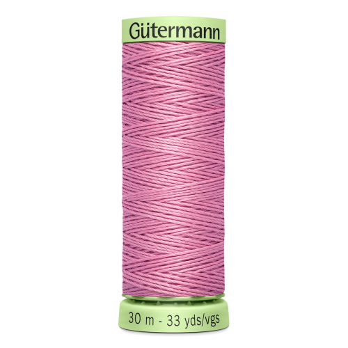 03 Нить Top Stitch 30/30 м для декоративной отстрочки, 100% полиэстер Gutermann 744506 (663 т.розовый) Guetermann