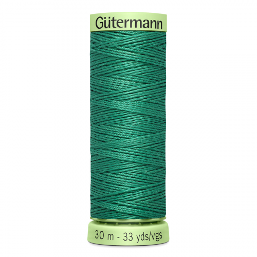 03 Нить Top Stitch 30/30 м для декоративной отстрочки, 100% полиэстер Gutermann 744506 (925 изумрудный) Guetermann