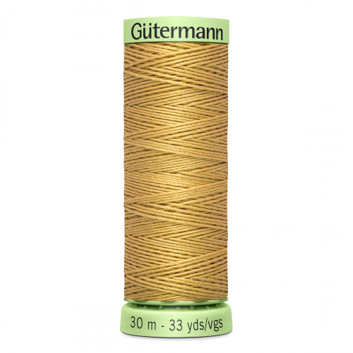 03 Нить Top Stitch 30/30 м для декоративной отстрочки, 100% полиэстер Gutermann 744506 (893 бежево-желтый) Guetermann