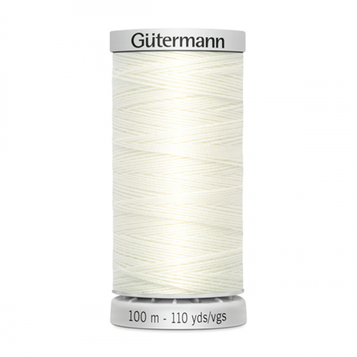 05 Нить Extra Strong M782 40/100 м суперкрепкая, 100% полиэстер Gutermann 724033 (111 айвори) Guetermann