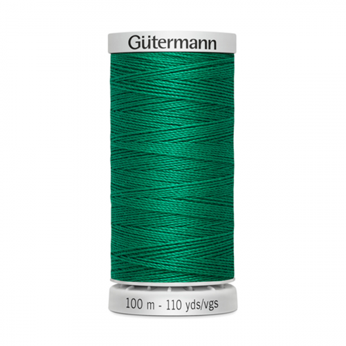 05 Нить Extra Strong M782 40/100 м суперкрепкая, 100% полиэстер Gutermann 724033 (402 изумрудно-зеленый) Guetermann