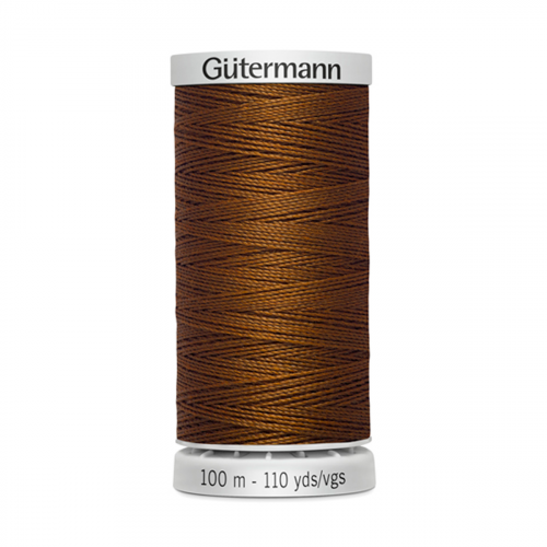 05 Нить Extra Strong M782 40/100 м суперкрепкая, 100% полиэстер Gutermann 724033 (650 золотисто-каштановый) Guetermann