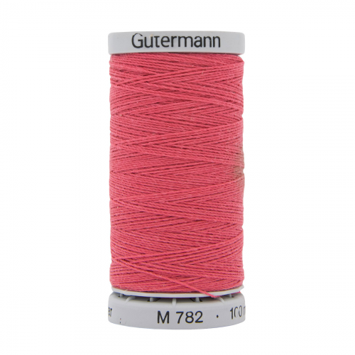 05 Нить Extra Strong M782 40/100 м суперкрепкая, 100% полиэстер Gutermann 724033 (890 т.пурпурно-розовый) Guetermann