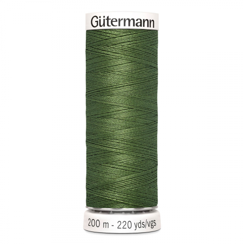 01 Нить Sew-All 100/200 м для всех материалов, 100% полиэстер Gutermann 748277 (148 т.оливковый) Guetermann