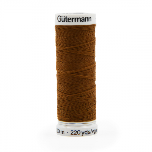 01 Нить Sew-All 100/200 м для всех материалов, 100% полиэстер Gutermann 748277 (019 грецкий орех) Guetermann
