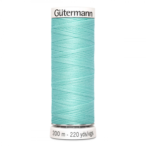 01 Нить Sew-All 100/200 м для всех материалов, 100% полиэстер Gutermann 748277 (191 нежная мята) Guetermann