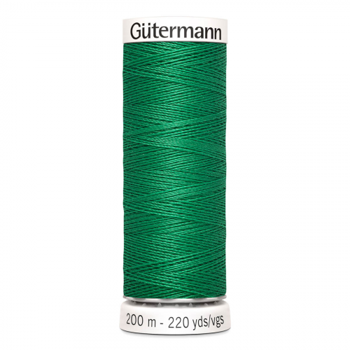 01 Нить Sew-All 100/200 м для всех материалов, 100% полиэстер Gutermann 748277 (239 зеленый трилистник) Guetermann