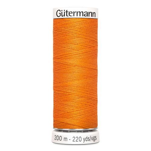 01 Нить Sew-All 100/200 м для всех материалов, 100% полиэстер Gutermann 748277 (350 св.оранжевый) Guetermann