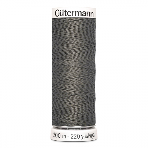 01 Нить Sew-All 100/200 м для всех материалов, 100% полиэстер Gutermann 748277 (035 серо-бурый) Guetermann