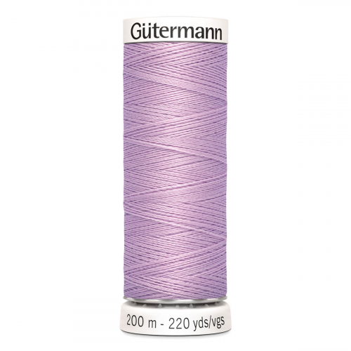 01 Нить Sew-All 100/200 м для всех материалов, 100% полиэстер Gutermann 748277 (441 розовая лаванда) Guetermann