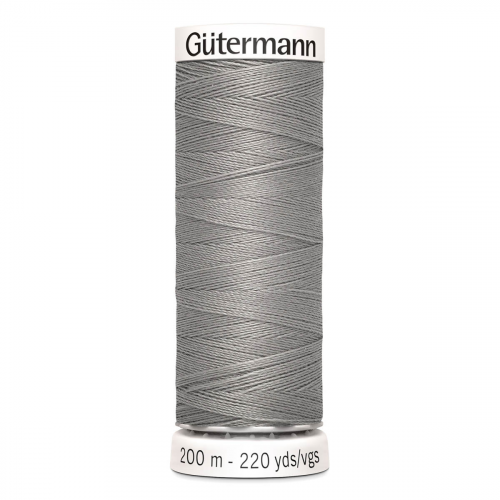 01 Нить Sew-All 100/200 м для всех материалов, 100% полиэстер Gutermann 748277 (495 серебристо-бежевый) Guetermann