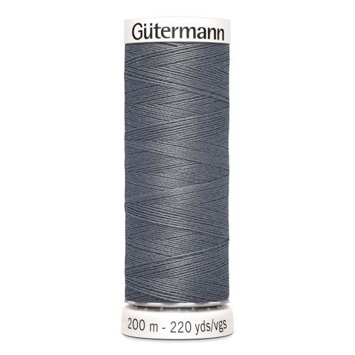 01 Нить Sew-All 100/200 м для всех материалов, 100% полиэстер Gutermann 748277 (497 перламутровый джинсовый) Guetermann