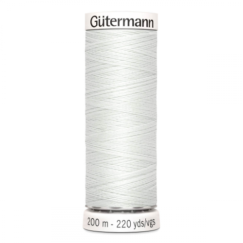 01 Нить Sew-All 100/200 м для всех материалов, 100% полиэстер Gutermann 748277 (643 светло-серебристый) Guetermann